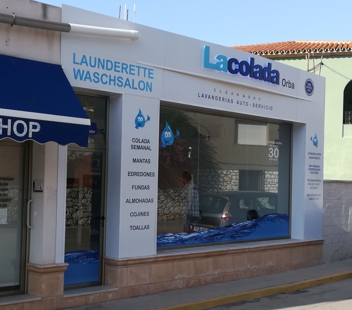 Lavanderia Autoservicio, Orba (Alicante)